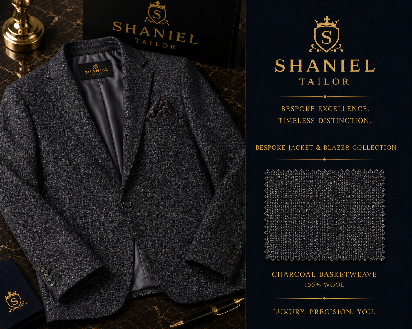 Classic Charcoal Blazer